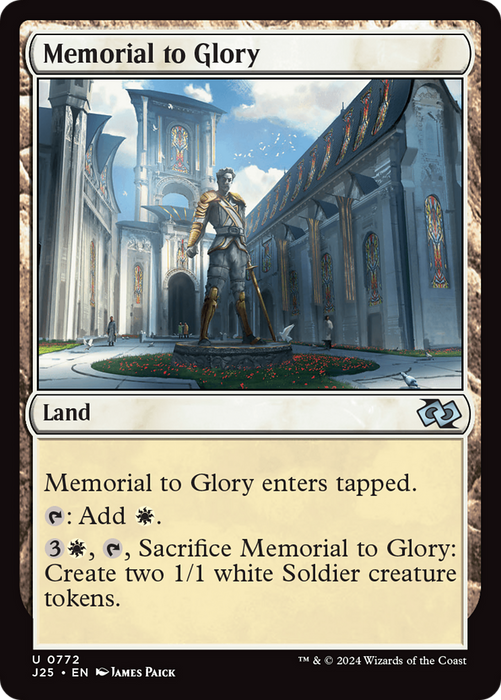 Memorial to Glory (J25-772) - uncommon