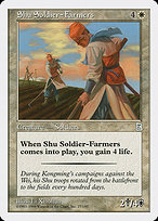 Shu Soldier-Farmers (PTK-027) - uncommon