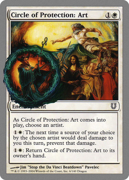 Circle of Protection: Art (UNH-006) - common - Foil