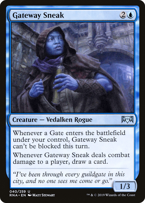 Gateway Sneak (RNA-040) - uncommon