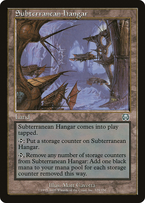 Subterranean Hangar (MMQ-329) - uncommon