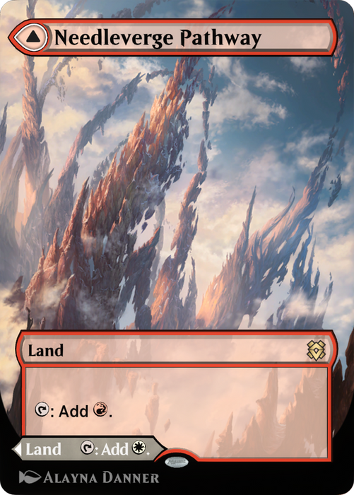 Needleverge Pathway // Pillarverge Pathway (ZNR-288†) - rare