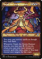 Najal, the Storm Runner (DMU-307) - uncommon: (Showcase) - Foil