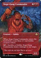 Siege-Gang Commander (DMR-436) - rare (Borderless)
