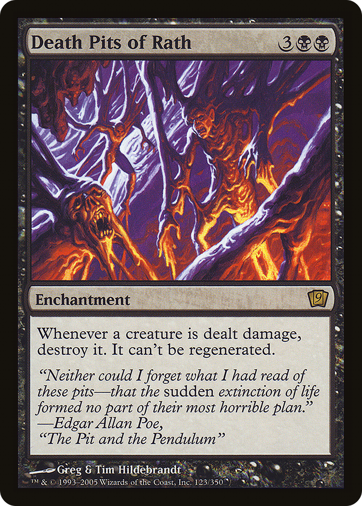 Death Pits of Rath (9ED-123★) - rare - Foil