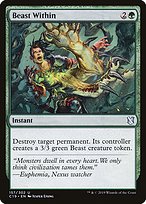 Beast Within (C19-157) - uncommon