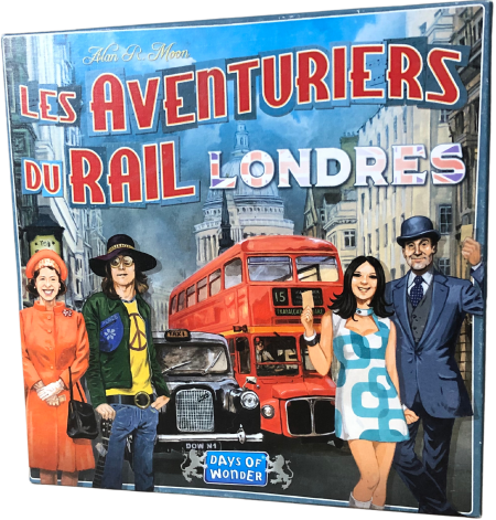 Les Aventuriers du Rail: Express - Londres (français) - USAGÉ