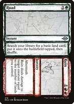 Road // Ruin (MH2-376) - uncommon: (Showcase) - Foil
