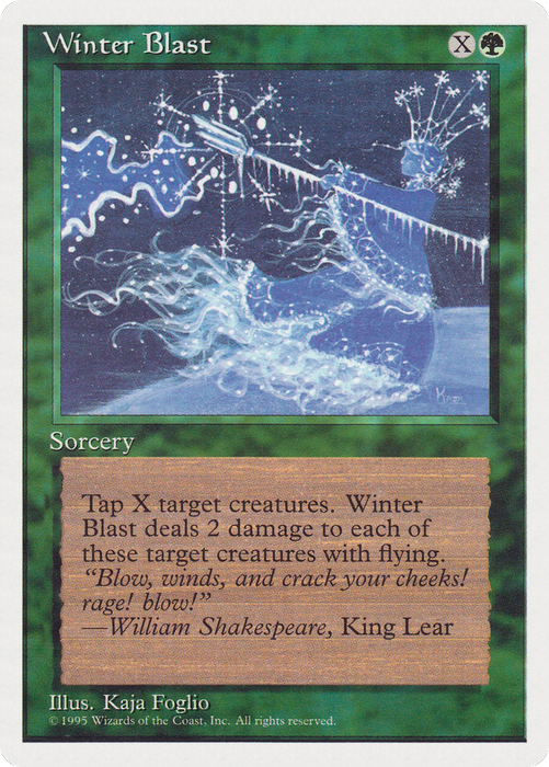 Winter Blast (RQS-046) - uncommon