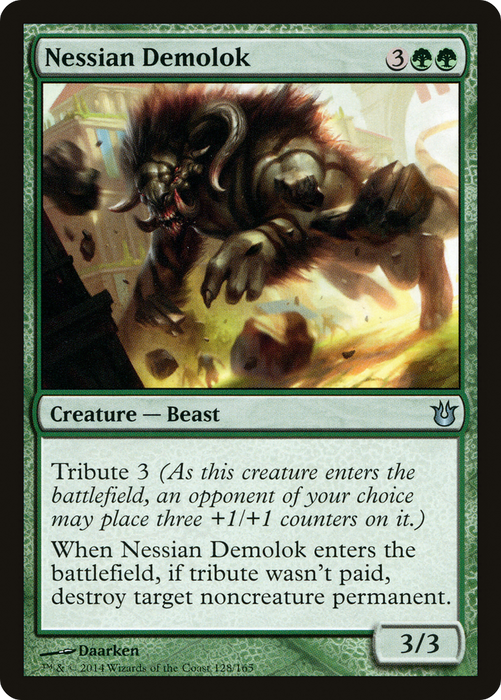 Nessian Demolok (BNG-128) - uncommon - Foil