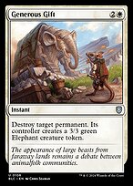 Generous Gift (BLC-106) - uncommon