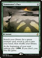 Summoner's Pact (TSR-234) - rare - Foil