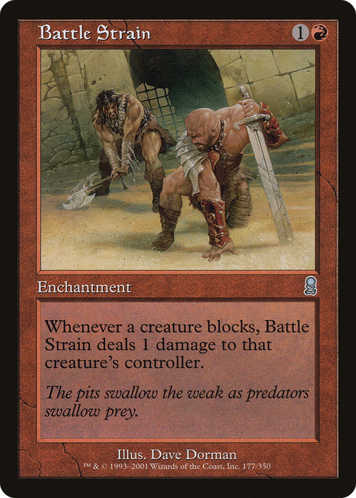 Battle Strain (ODY-177) - uncommon - Foil