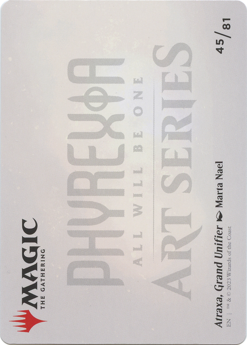 Atraxa, Grand Unifier // Atraxa, Grand Unifier (AONE-045) - common (Borderless)