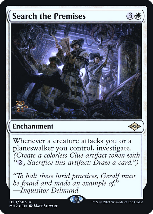 Search the Premises (PRE-29S) - rare - Foil