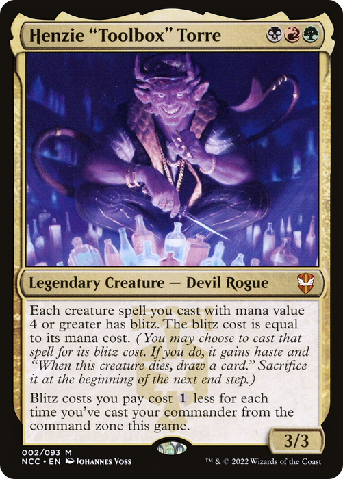Henzie "Toolbox" Torre (NCC-002) - mythic - Foil
