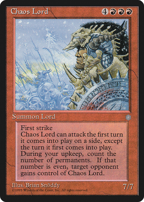 Chaos Lord (ICE-178) - rare