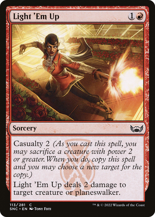 Light 'Em Up (SNC-113) - common - Foil