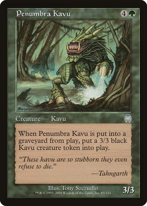 Penumbra Kavu (APC-083) - uncommon - Foil