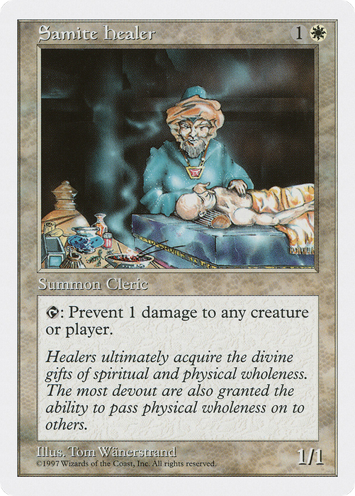Samite Healer (5ED-058) - common