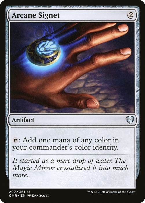 Arcane Signet (CMR-297) - uncommon - Foil