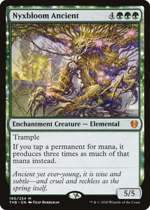 Nyxbloom Ancient (PPTHB-190P) - mythic: (enchantment) - Foil