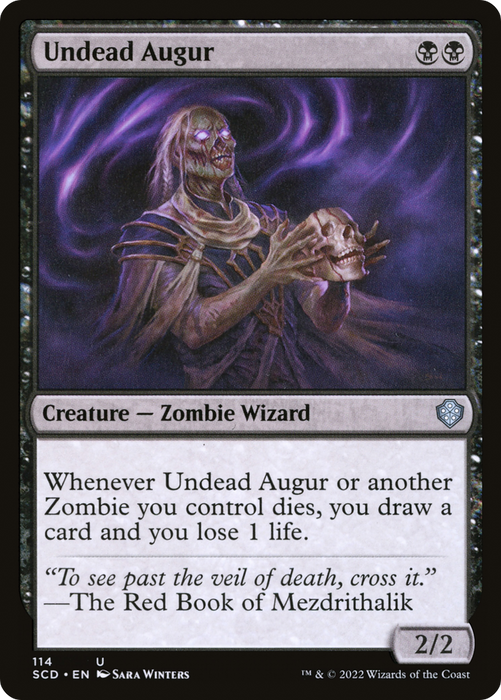 Undead Augur (SCD-114) - uncommon