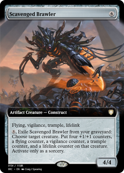 Scavenged Brawler (PRM-105838) - rare
