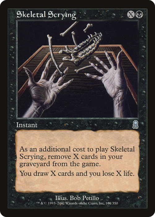 Skeletal Scrying (ODY-161) - uncommon - Foil