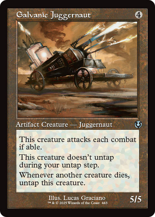Galvanic Juggernaut (INR-443) - uncommon - Foil