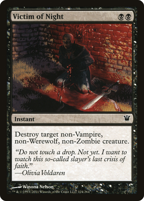 Victim of Night (ISD-124) - common - Foil