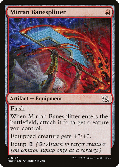 Mirran Banesplitter (MOM-154) - common - Foil
