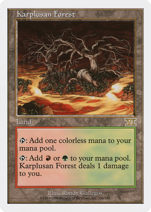 Karplusan Forest (6ED-326) - rare