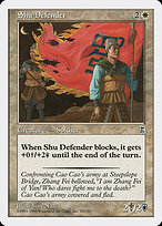 Shu Defender (PTK-020) - common