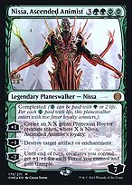 Nissa, Ascended Animist (PRE-175S) - mythic - Foil