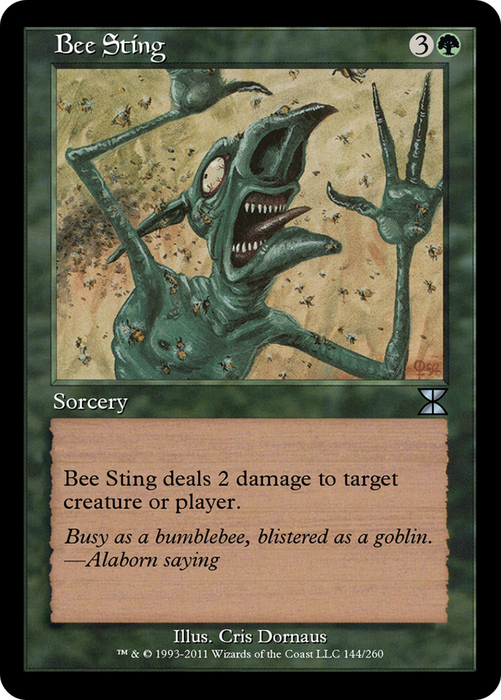 Bee Sting (ME4-144) - uncommon - Foil