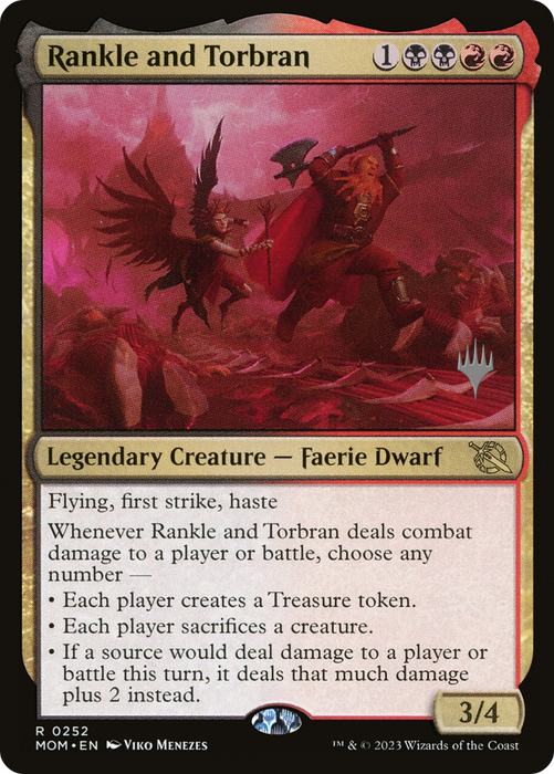 Rankle and Torbran (PPMOM-252P) - rare - Foil