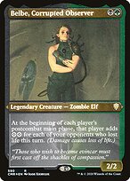 Belbe, Corrupted Observer (CMR-590) - rare - Etched Foil