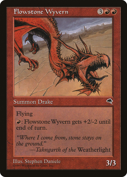 Flowstone Wyvern (TMP-176) - rare
