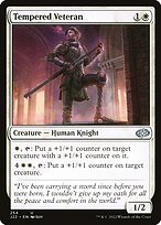 Tempered Veteran (J22-254) - uncommon