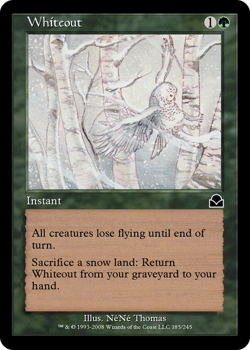 Whiteout (ME2-185) - common - Foil