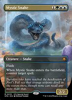 Mystic Snake (SPG-035) - mythic (Borderless) - Foil