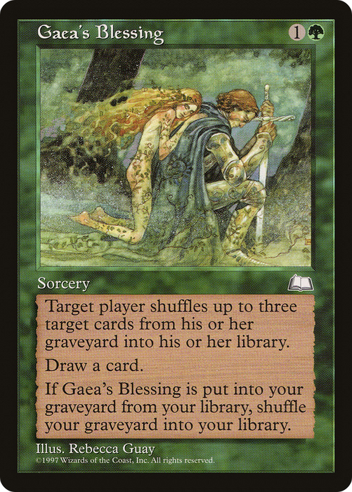 Gaea's Blessing (WTH-129) - uncommon