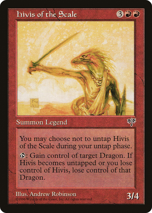 Hivis of the Scale (MIR-182) - rare