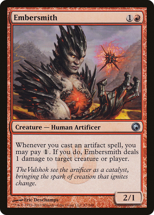 Embersmith (SOM-087) - uncommon - Foil