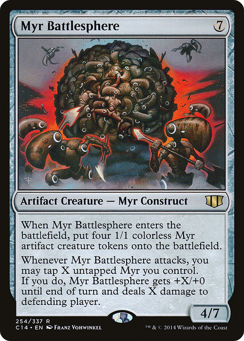 Myr Battlesphere (C14-254) - rare