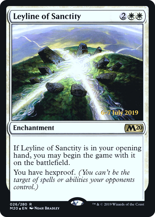 Leyline of Sanctity (PRE-26S) - rare - Foil