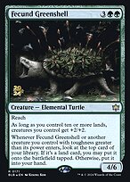 Fecund Greenshell (PRE-171S) - rare - Foil