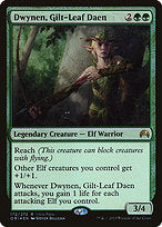 Dwynen, Gilt-Leaf Daen (UMP-172) - rare - Foil