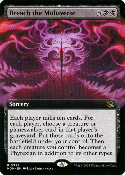 Breach the Multiverse (MOM-358) - rare: (Extended Art)